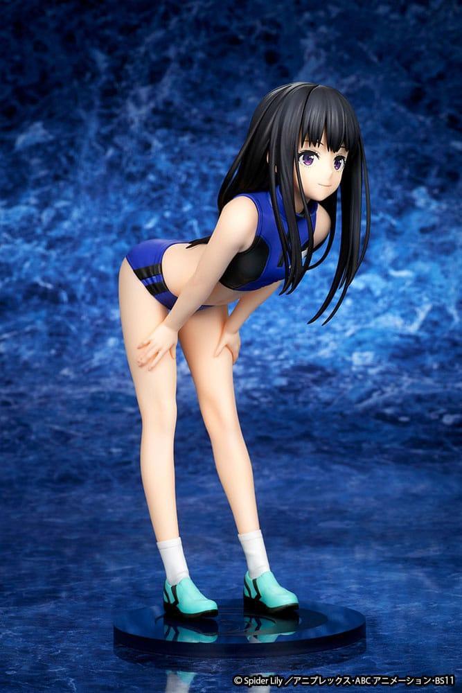 Lycoris Recoil Figur PVC 1/7 Takina Inoue Träningskläder Ver. 18 cm Ques Q
