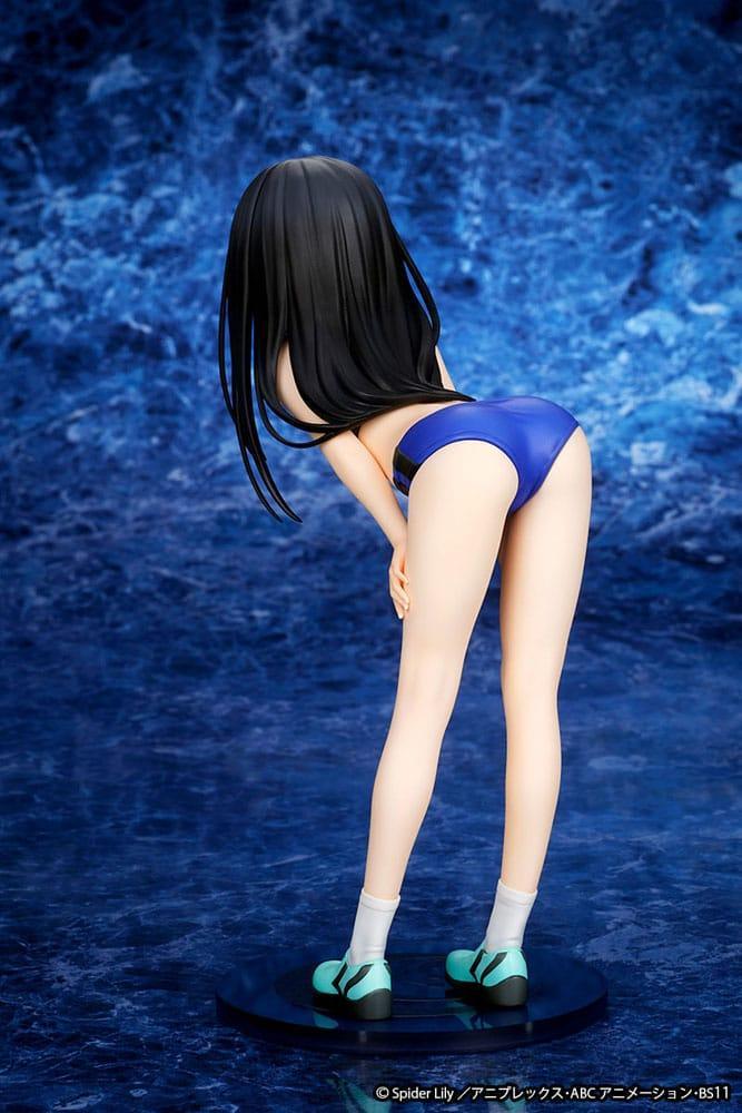Lycoris Recoil Figur PVC 1/7 Takina Inoue Träningskläder Ver. 18 cm Ques Q