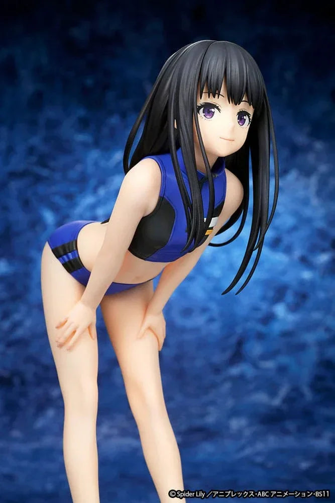 Lycoris Recoil Figur PVC 1/7 Takina Inoue Träningskläder Ver. 18 cm Ques Q