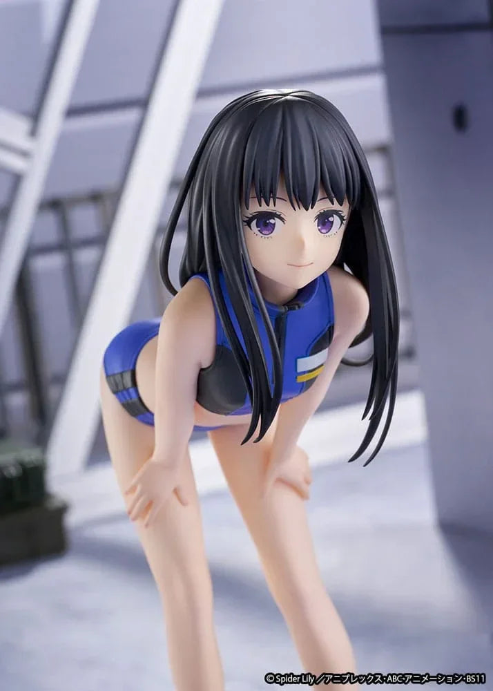 Lycoris Recoil Figur PVC 1/7 Takina Inoue Träningskläder Ver. 18 cm Ques Q
