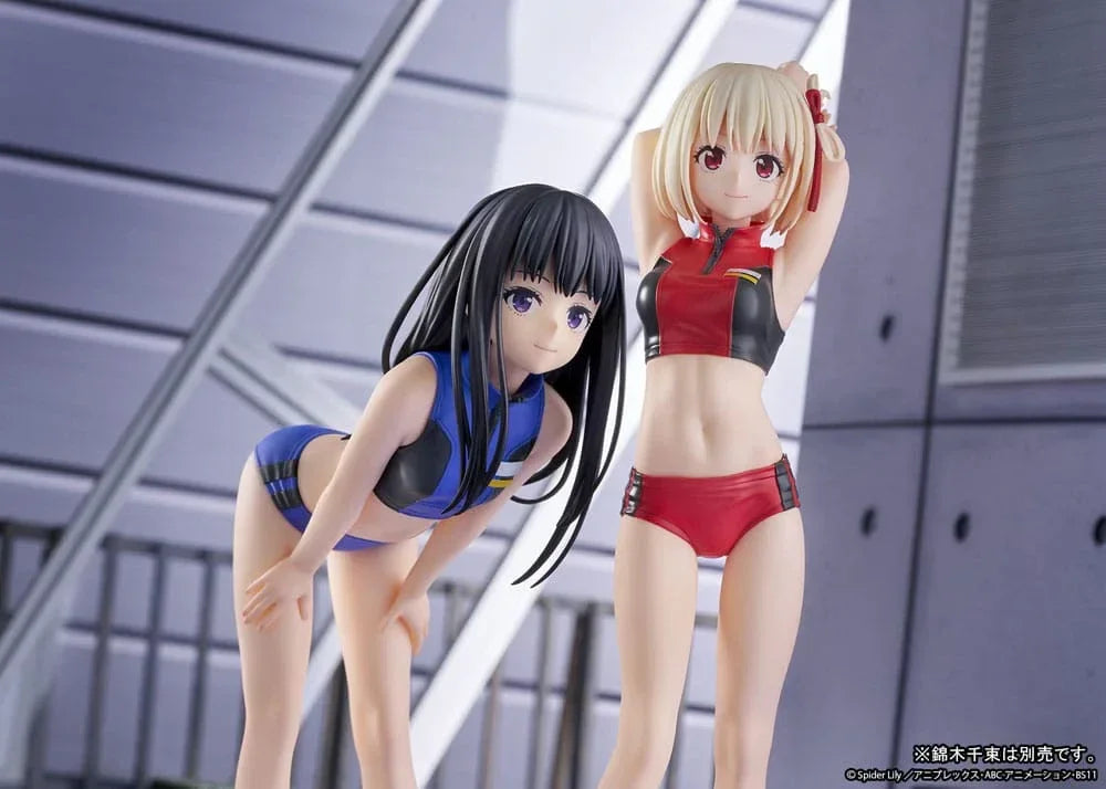 Lycoris Recoil Figur PVC 1/7 Takina Inoue Träningskläder Ver. 18 cm Ques Q