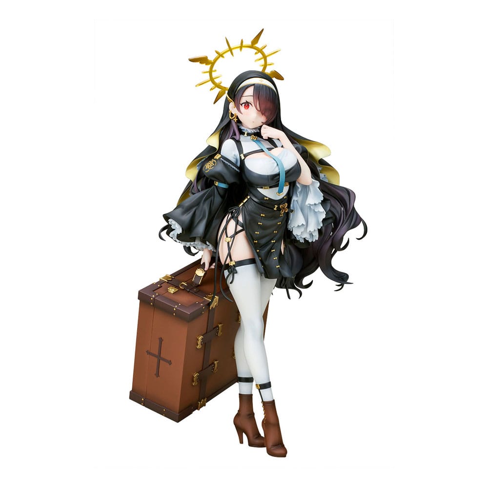 Blå Arkiv PVC Figur 1/7 Hinata 28 cm Ques Q