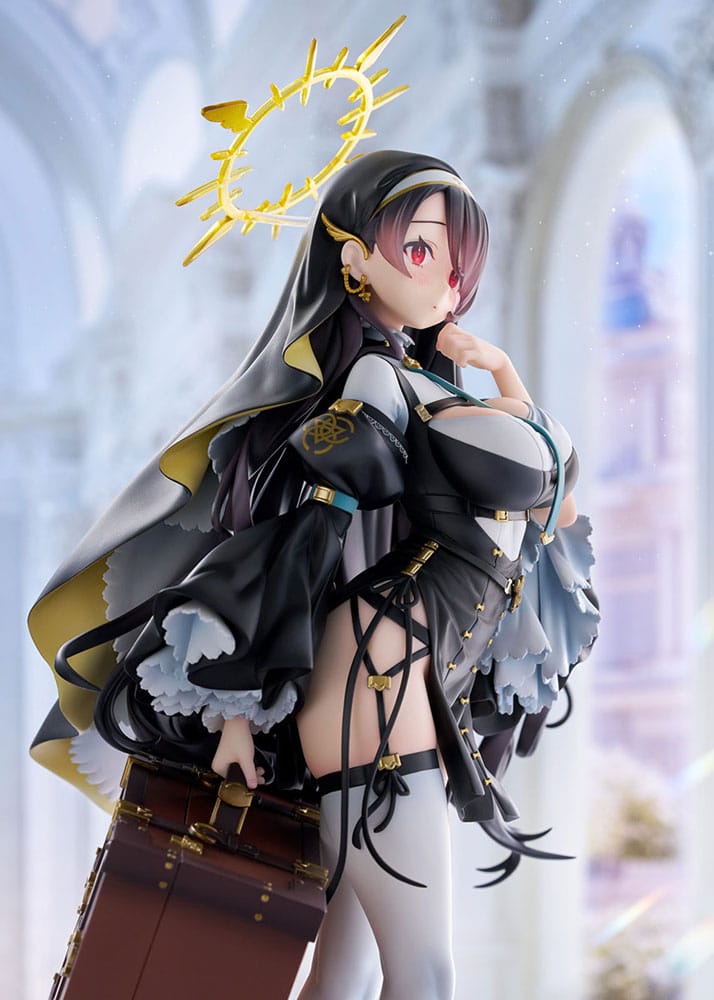 Blå Arkiv PVC Figur 1/7 Hinata 28 cm Ques Q