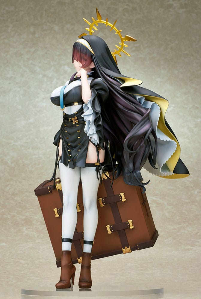 Blå Arkiv PVC Figur 1/7 Hinata 28 cm Ques Q