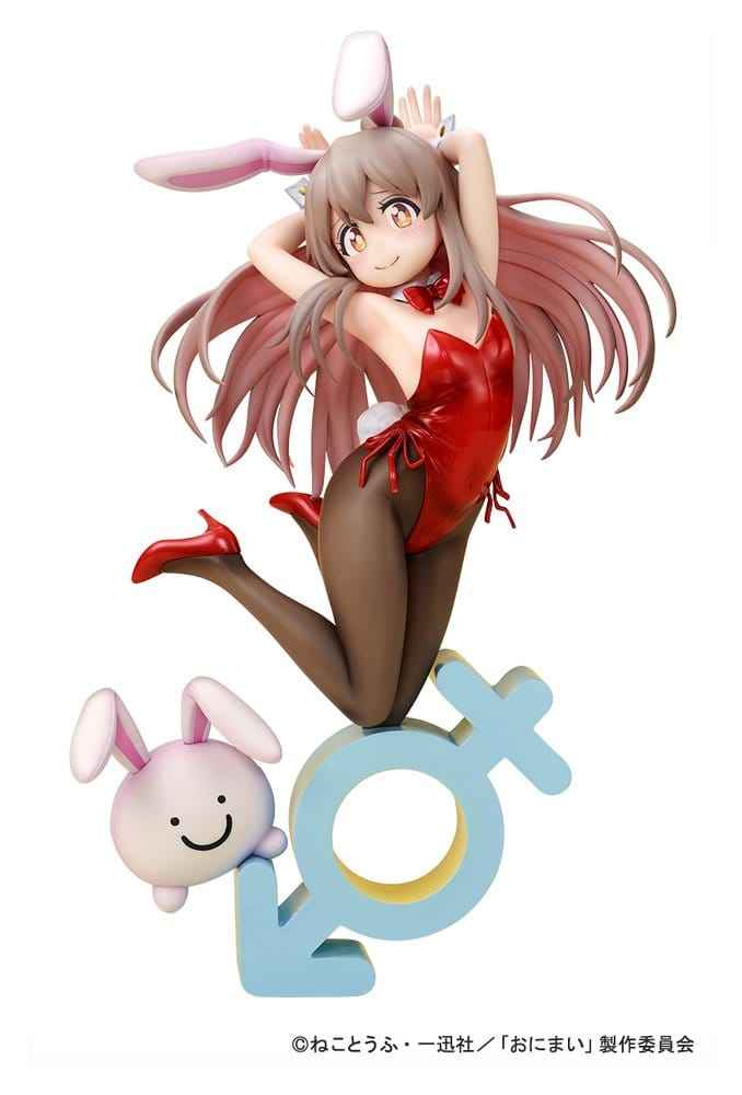 Onii-chan Ha Oshimai! PVC-figur i skala 1/7 Mahiro Oyama Bunny-flicka stil, 22 cm hög