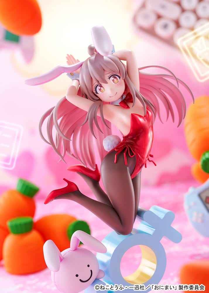 Onii-chan Ha Oshimai! PVC-figur i skala 1/7 Mahiro Oyama Bunny-flicka stil, 22 cm hög