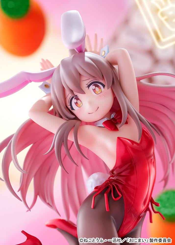 Onii-chan Ha Oshimai! PVC-figur i skala 1/7 Mahiro Oyama Bunny-flicka stil, 22 cm hög