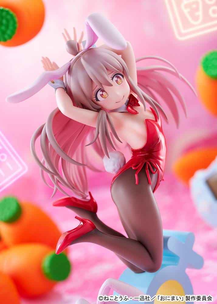 Onii-chan Ha Oshimai! PVC-figur i skala 1/7 Mahiro Oyama Bunny-flicka stil, 22 cm hög