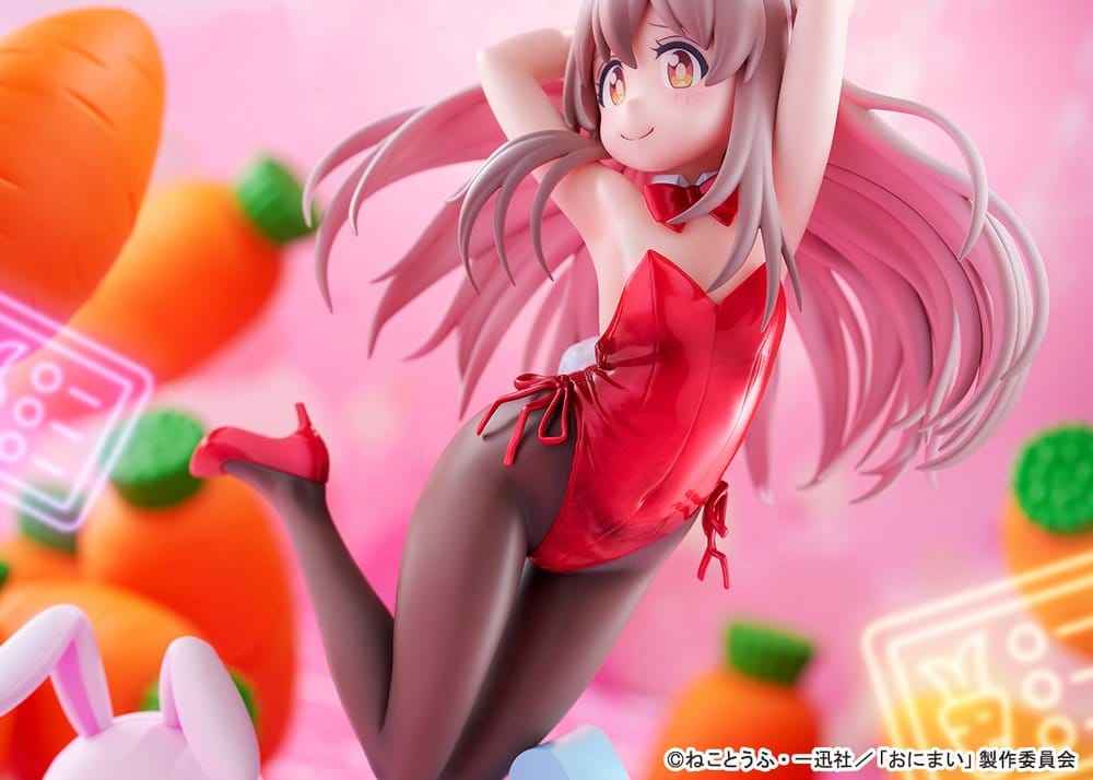 Onii-chan Ha Oshimai! PVC-figur i skala 1/7 Mahiro Oyama Bunny-flicka stil, 22 cm hög