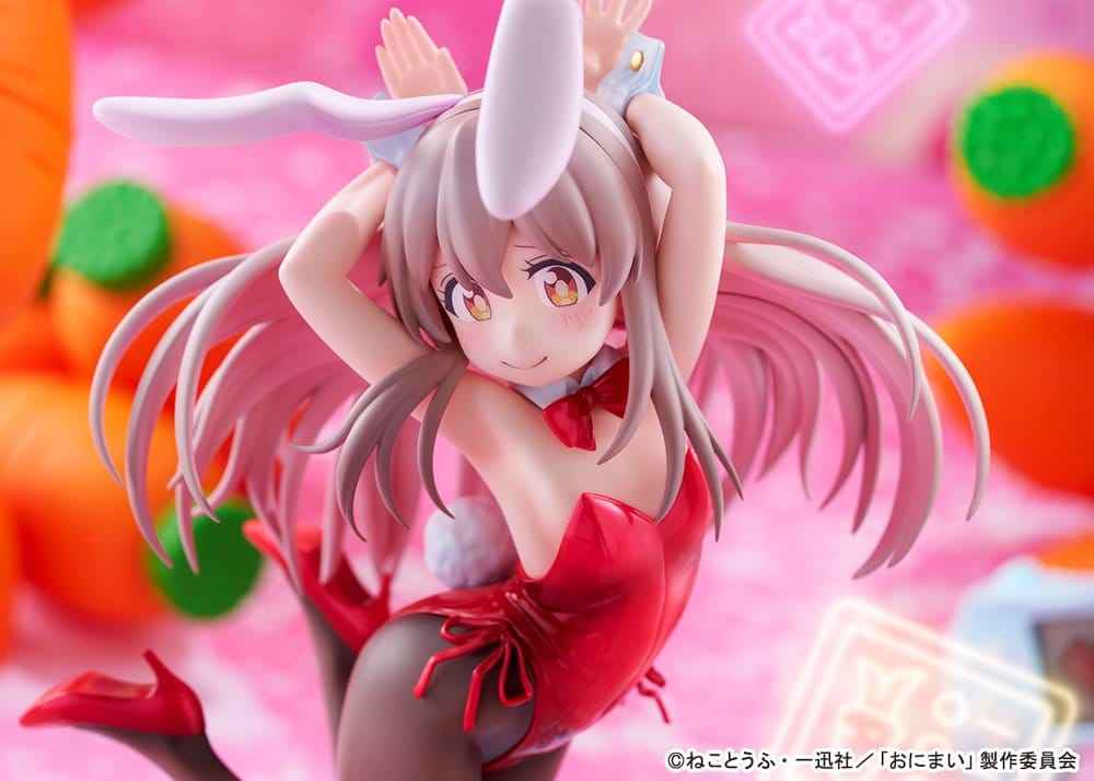 Onii-chan Ha Oshimai! PVC-figur i skala 1/7 Mahiro Oyama Bunny-flicka stil, 22 cm hög