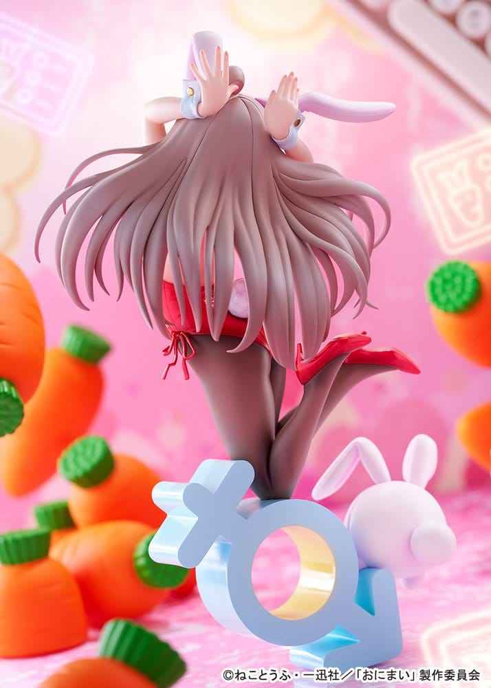 Onii-chan Ha Oshimai! PVC-figur i skala 1/7 Mahiro Oyama Bunny-flicka stil, 22 cm hög