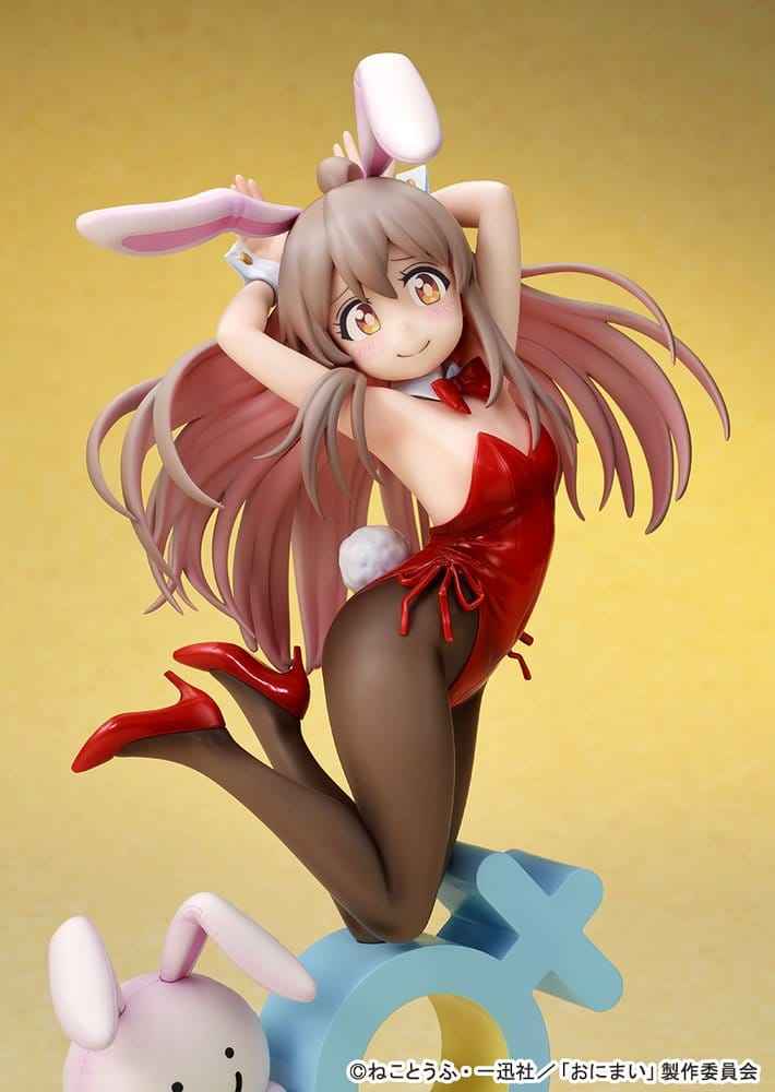 Onii-chan Ha Oshimai! PVC-figur i skala 1/7 Mahiro Oyama Bunny-flicka stil, 22 cm hög
