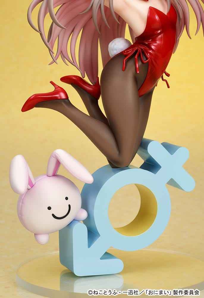 Onii-chan Ha Oshimai! PVC-figur i skala 1/7 Mahiro Oyama Bunny-flicka stil, 22 cm hög