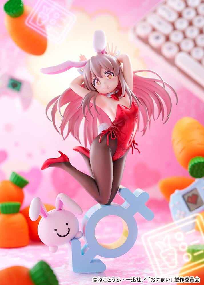 Onii-chan Ha Oshimai! PVC-figur i skala 1/7 Mahiro Oyama Bunny-flicka stil, 22 cm hög