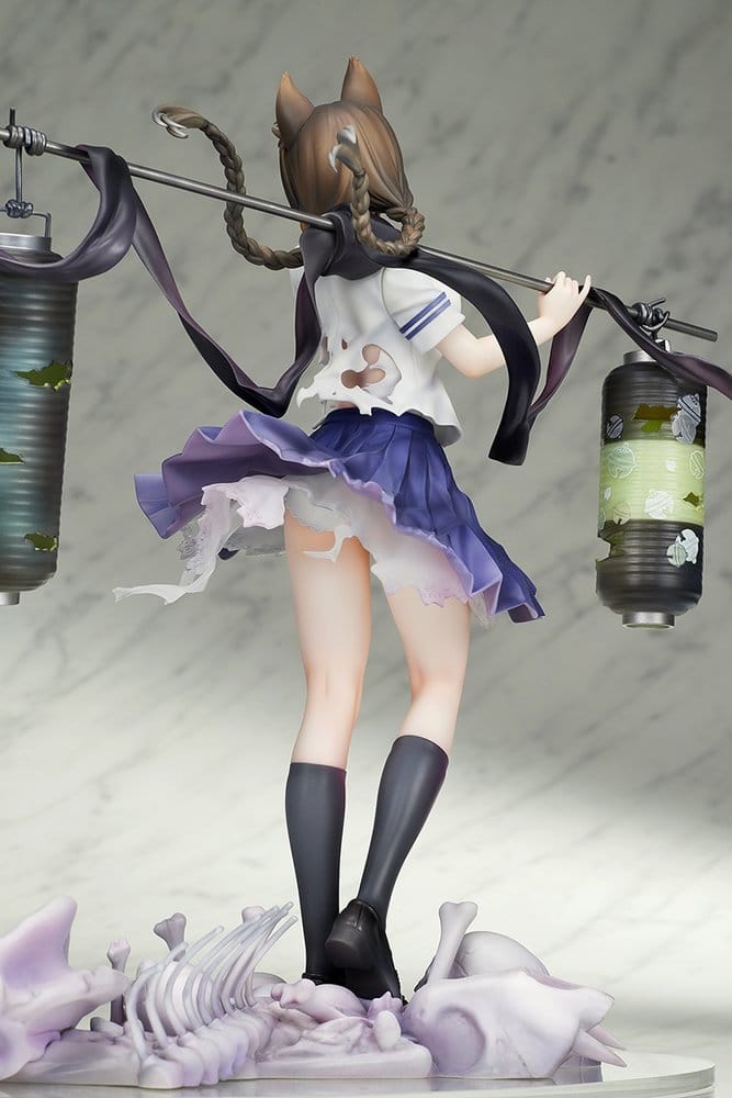 Bakemonogatari PVC-figur i skala 1/7 av Tsubasa Hanekawa, 26 cm