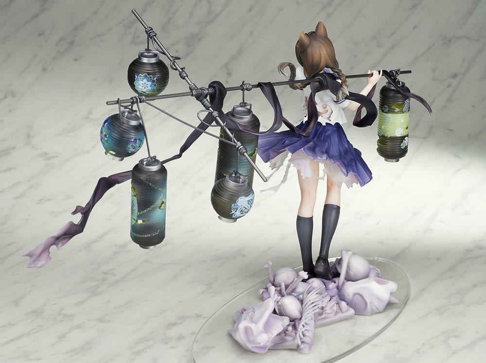 Bakemonogatari PVC-figur i skala 1/7 av Tsubasa Hanekawa, 26 cm