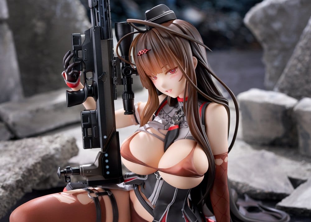 Girls' Frontline PVC-figur 1/7 Gd DSR-50 Heavy Damage Ver. 24 cm