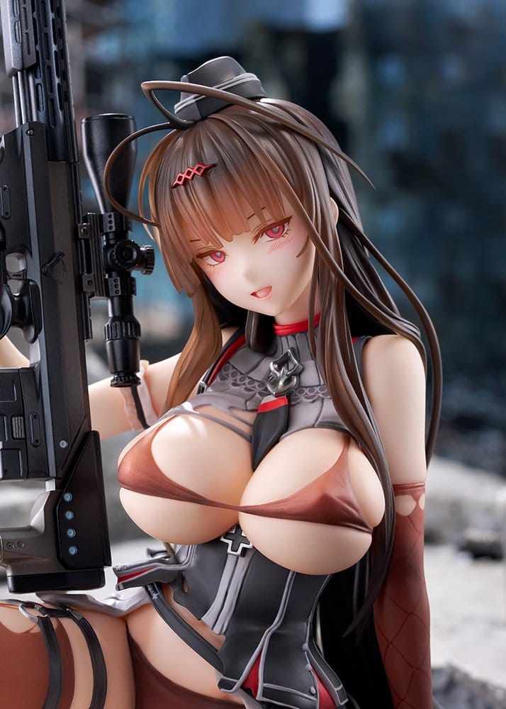 Girls' Frontline PVC-figur 1/7 Gd DSR-50 Heavy Damage Ver. 24 cm