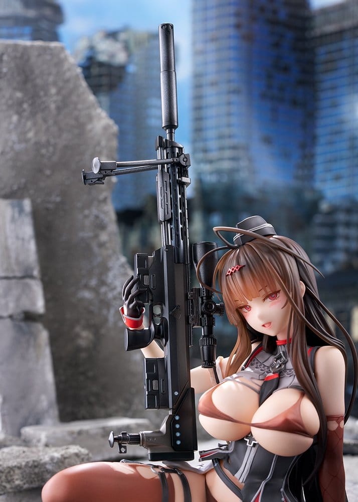 Girls' Frontline PVC-figur 1/7 Gd DSR-50 Heavy Damage Ver. 24 cm