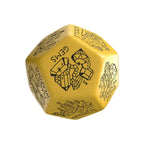 Viridian Jumbo Dice Treasure Generator Die D12 Guld Q Workshop