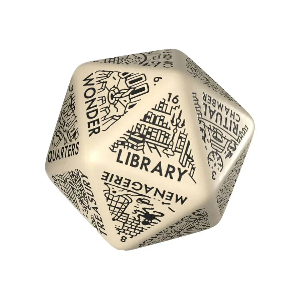 Viridian Jumbo Dice Dungeon Room Generator D20 Beige Q Workshop