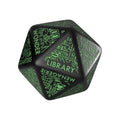 Viridian Jumbo Dice Dungeon Room Generator D20 Black Q Workshop