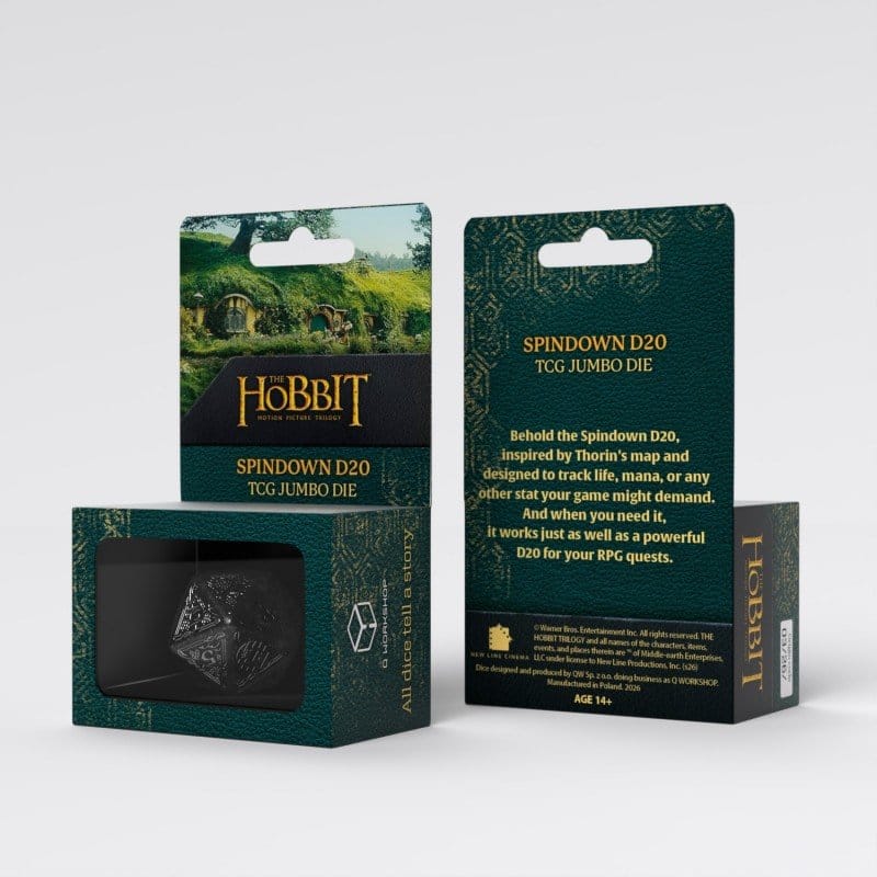 The Hobbit Spindown Jumbo Die Umbral TCG D20