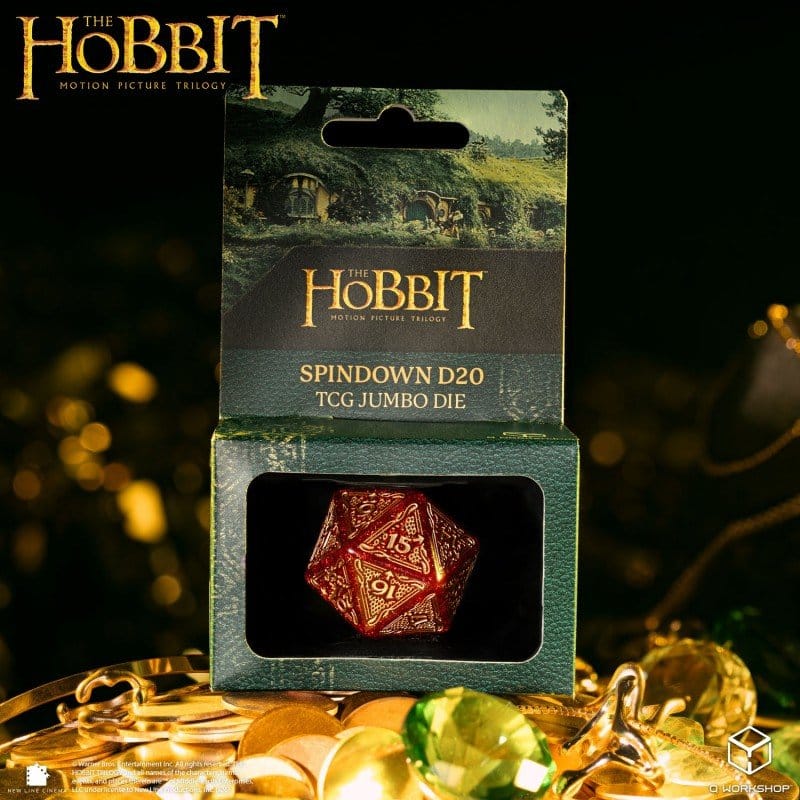 The Hobbit Spindown Jumbo Die Ember TCG D20