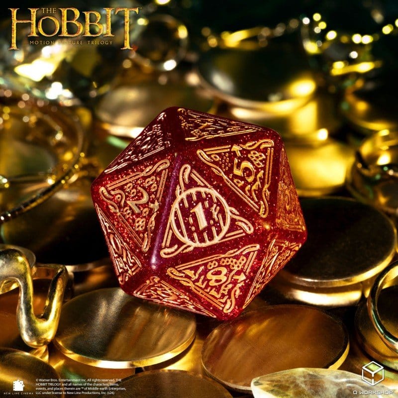 The Hobbit Spindown Jumbo Die Ember TCG D20