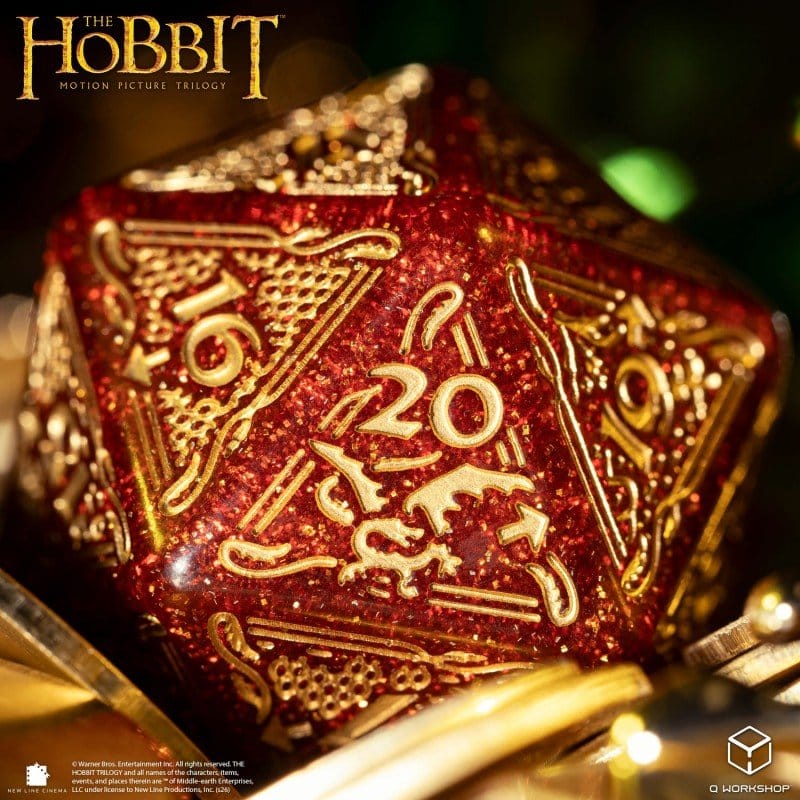 The Hobbit Spindown Jumbo Die Ember TCG D20
