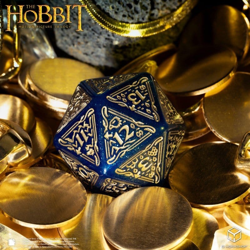 The Hobbit Spindown Jumbo Die Aether TCG D20