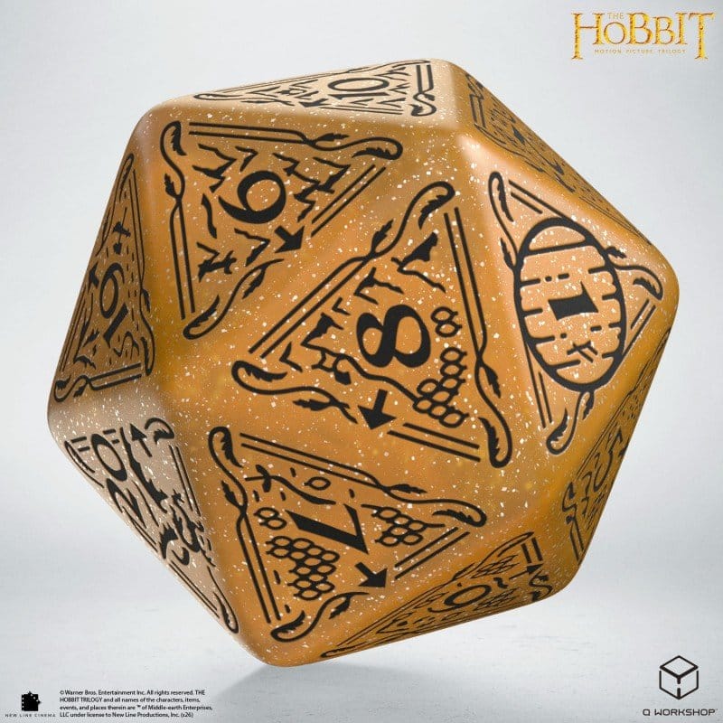 The Hobbit Spindown Jumbo Die Solaris TCG D20