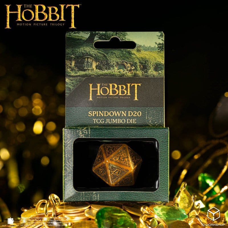 The Hobbit Spindown Jumbo Die Solaris TCG D20