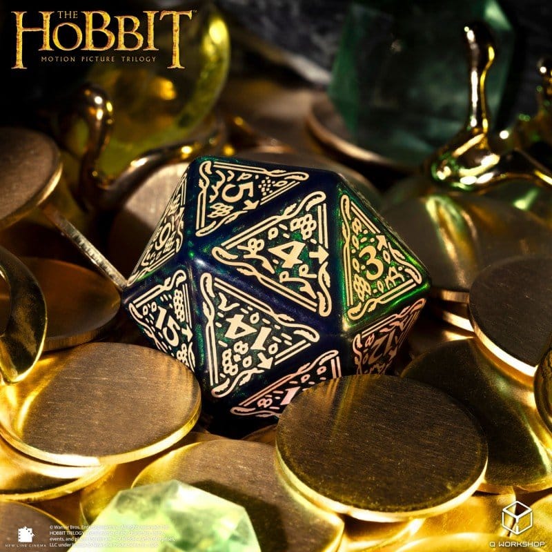 The Hobbit Spindown Jumbo Die Tideborn TCG D20