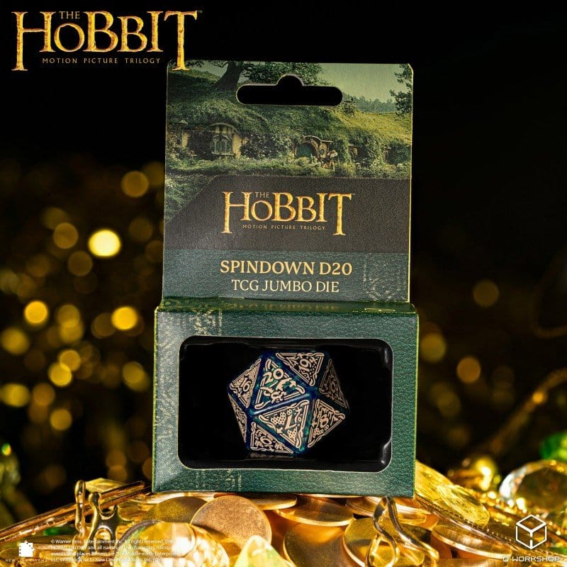 The Hobbit Spindown Jumbo Die Tideborn TCG D20