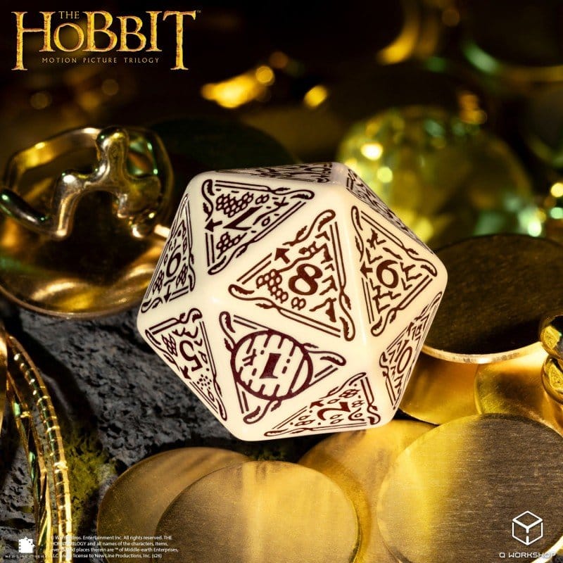 The Hobbit Spindown Jumbo Die Terra TCG D20