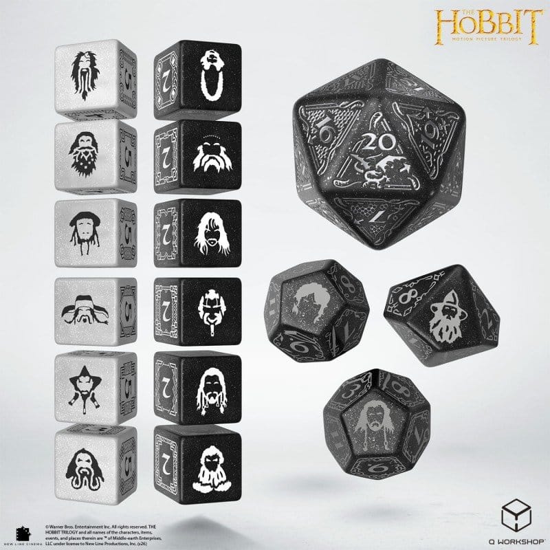 The Hobbit TCG Dice Set of 16 Umbral Hollow