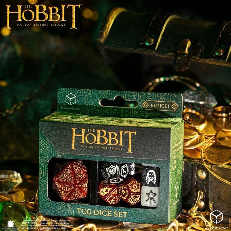The Hobbit TCG Dice Set of 16 Ember Hearth
