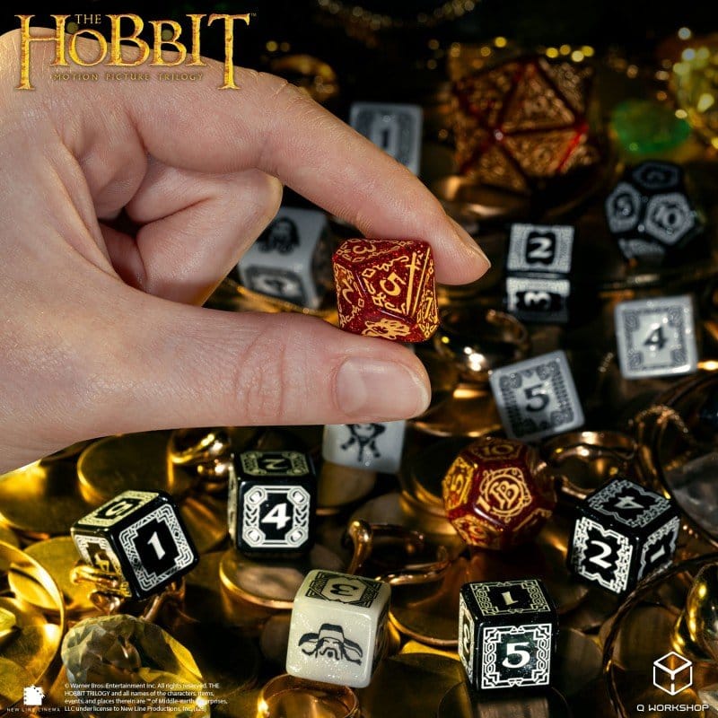 The Hobbit TCG Dice Set of 16 Ember Hearth