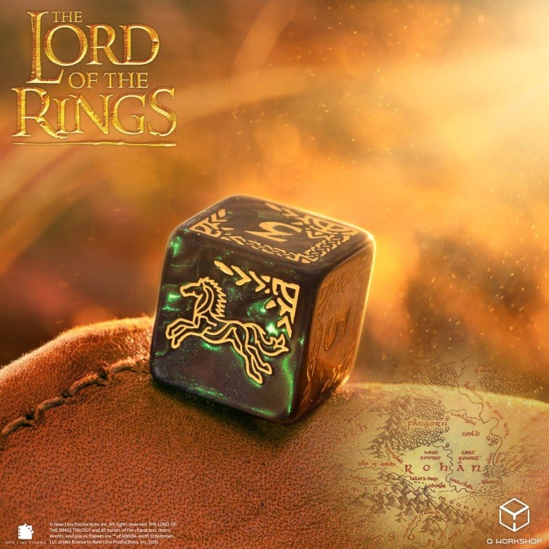 The Lord of the Rings: 10 D6 Dice Set Rohan