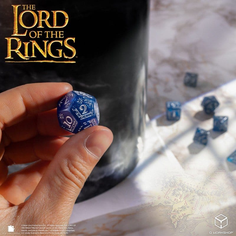 The Lord of the Rings Dice Set of 7 Gondor