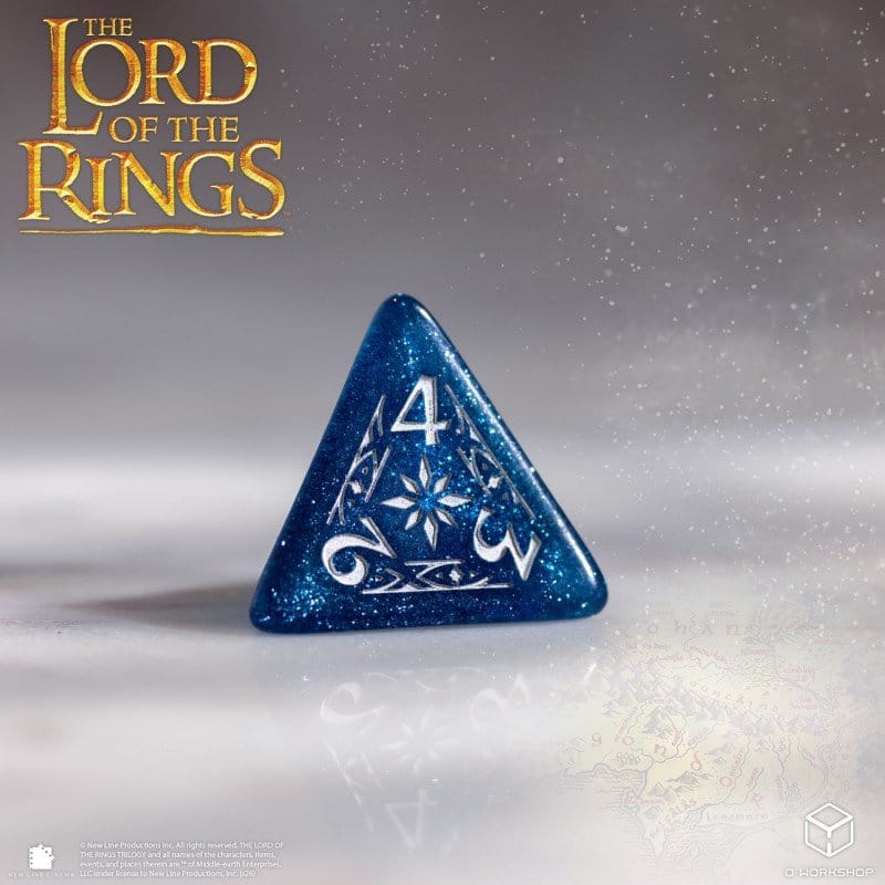 The Lord of the Rings Dice Set of 7 Gondor