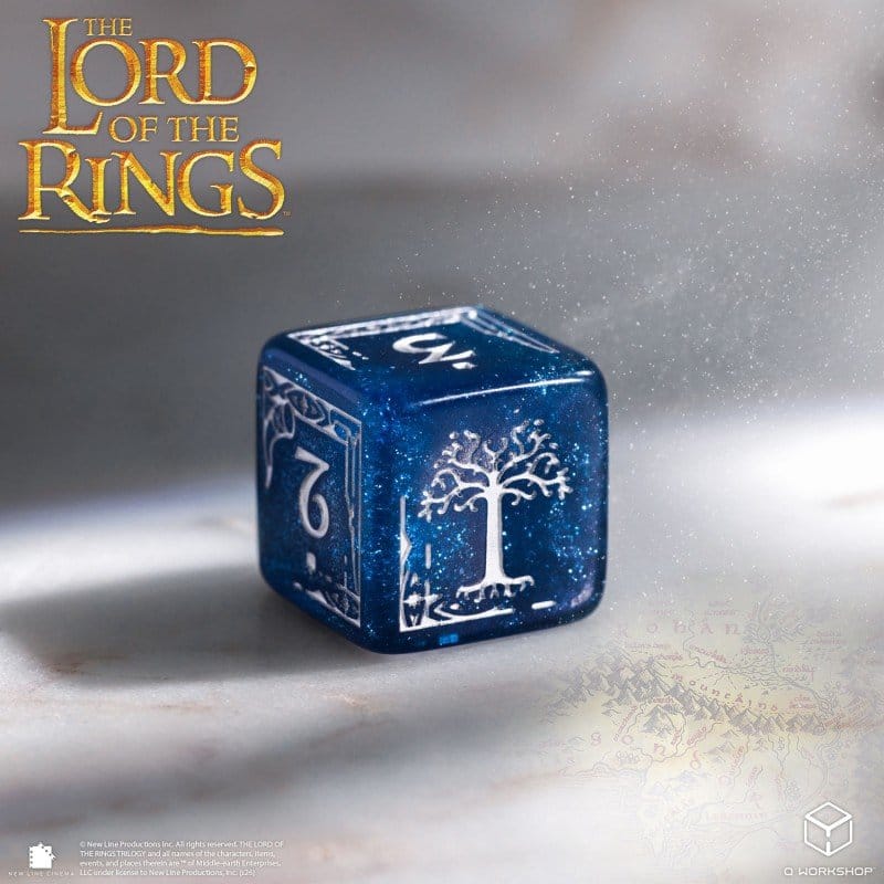 The Lord of the Rings Dice Set of 7 Gondor