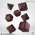 The Lord of the Rings Dice Set of 7 Mordor
