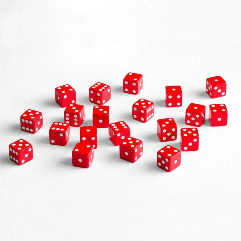 Q Workshop Tärningsset Full Pack D6 Röd (20) Q Workshop