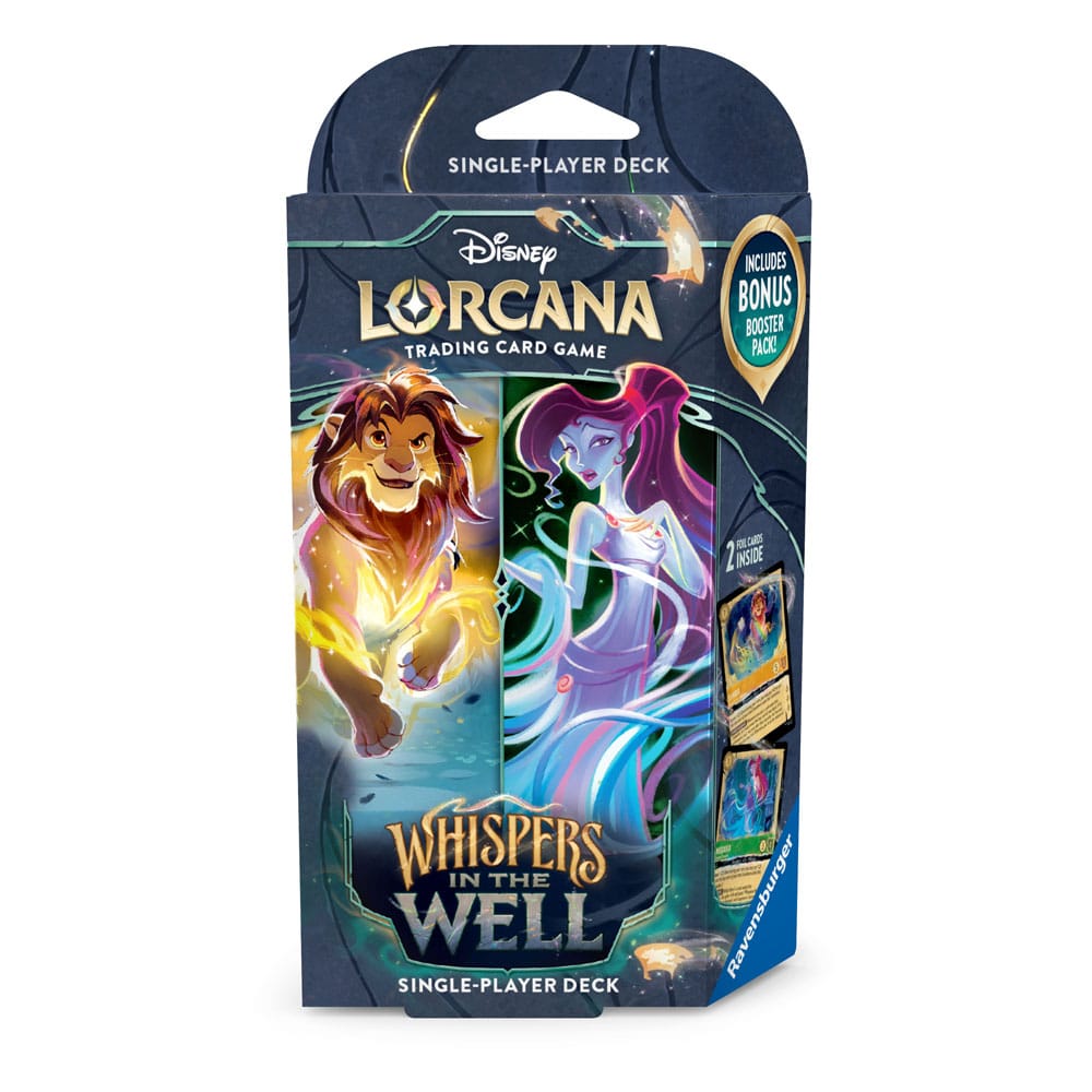 Disney Lorcana TCG Whispers in the Well Starter Decks Display (8) - Engelsk Utgåva Ravensburger