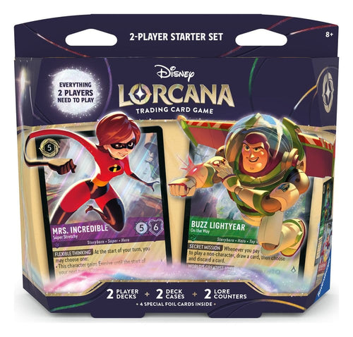 Disney Lorcana TCG Startset för 2 Spelare *Engelsk Utgåva*