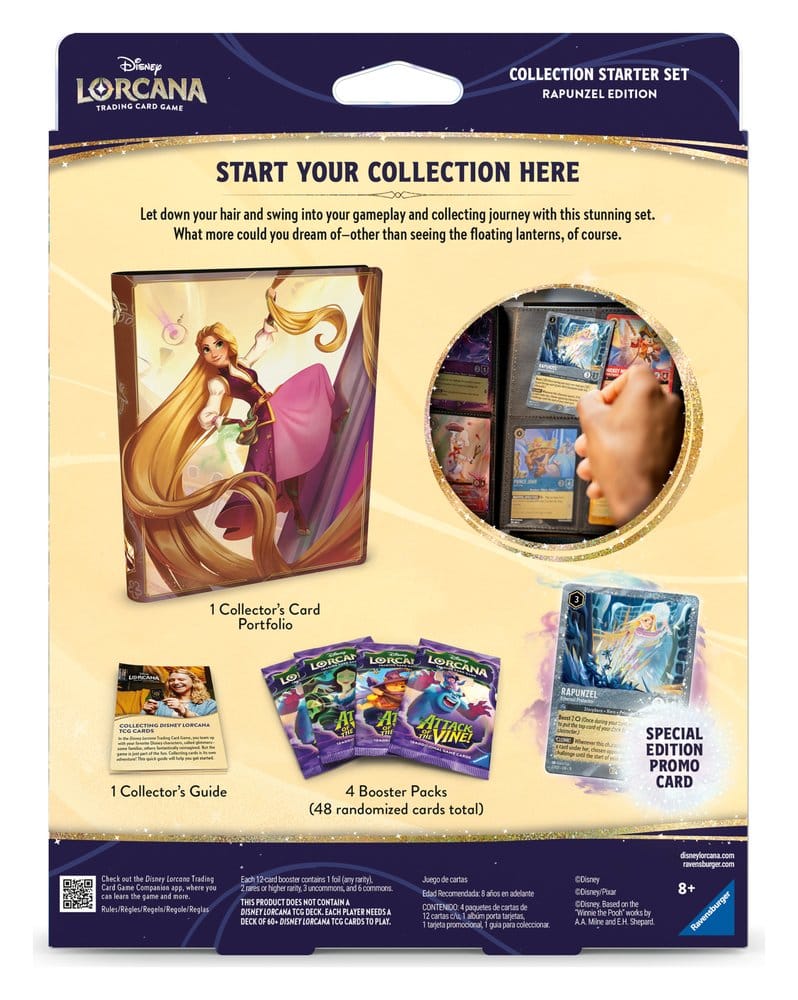 Disney Lorcana TCG Samlarstartset Rapunzel-Edition Svenska