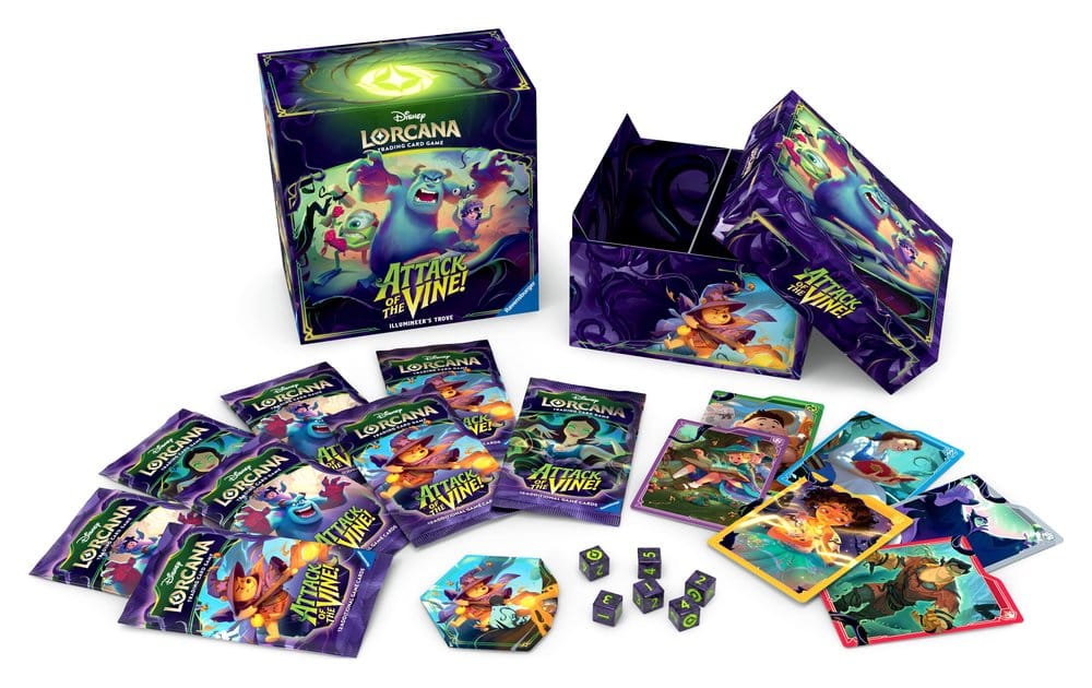 Disney Lorcana TCG Attack of the Vine Illumineer's Trove på Engelska