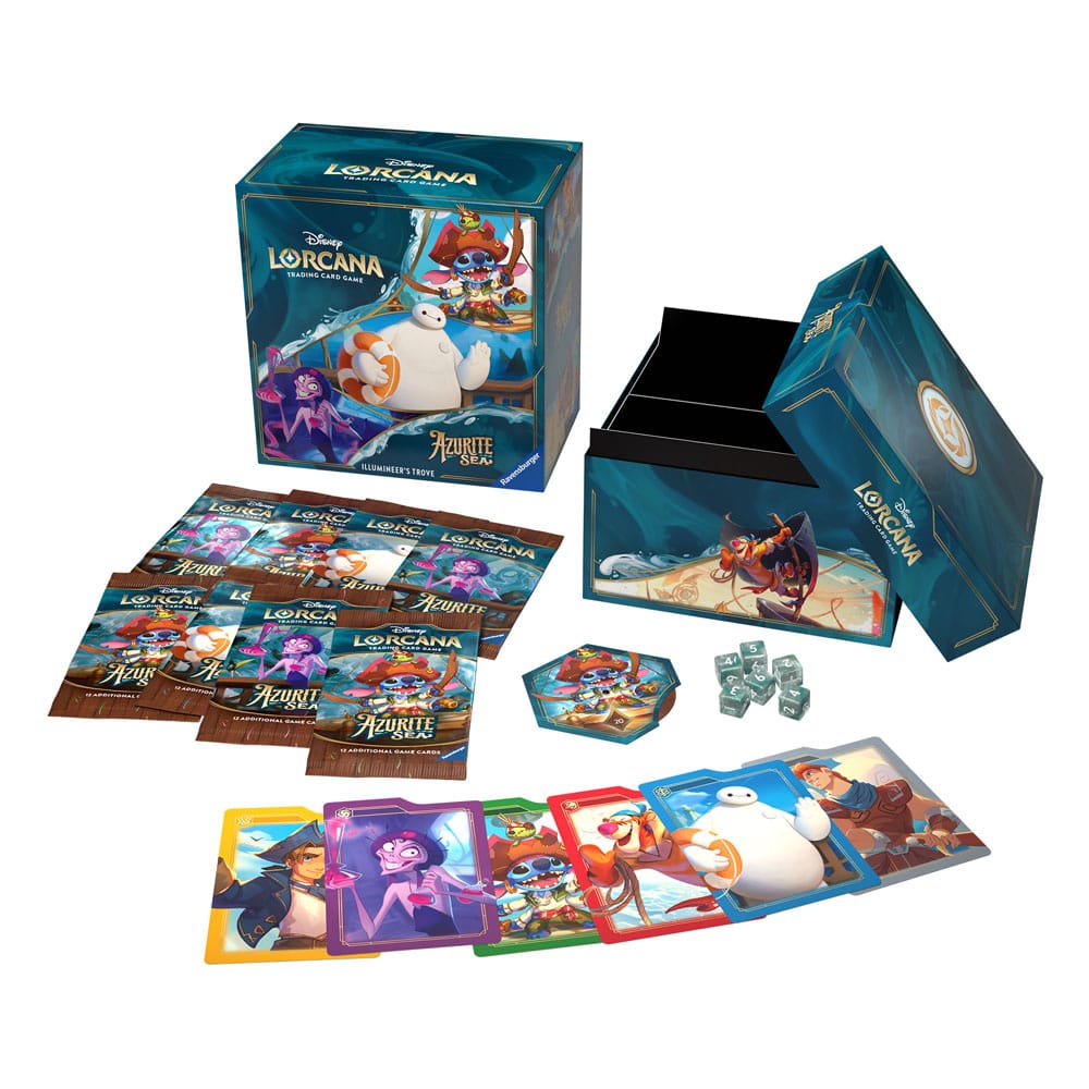 Disney Lorcana TCG Azurite Sea Illumineer's Trove - English Edition Ravensburger